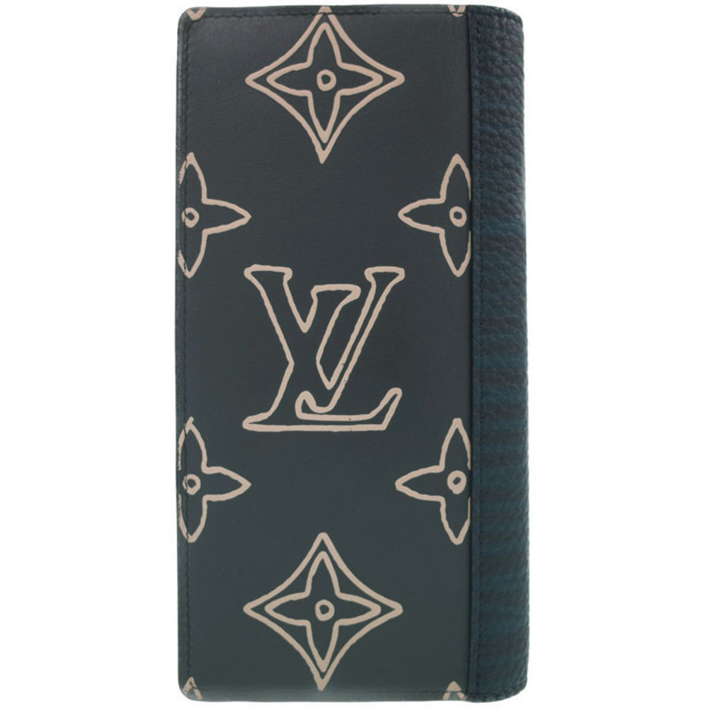 Louis Vuitton Black Brazza Eclipse Monogram Porte… - image 1